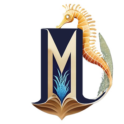 "M" Seahorse Design Logo branding design graphic design illustration logo seahorse vector