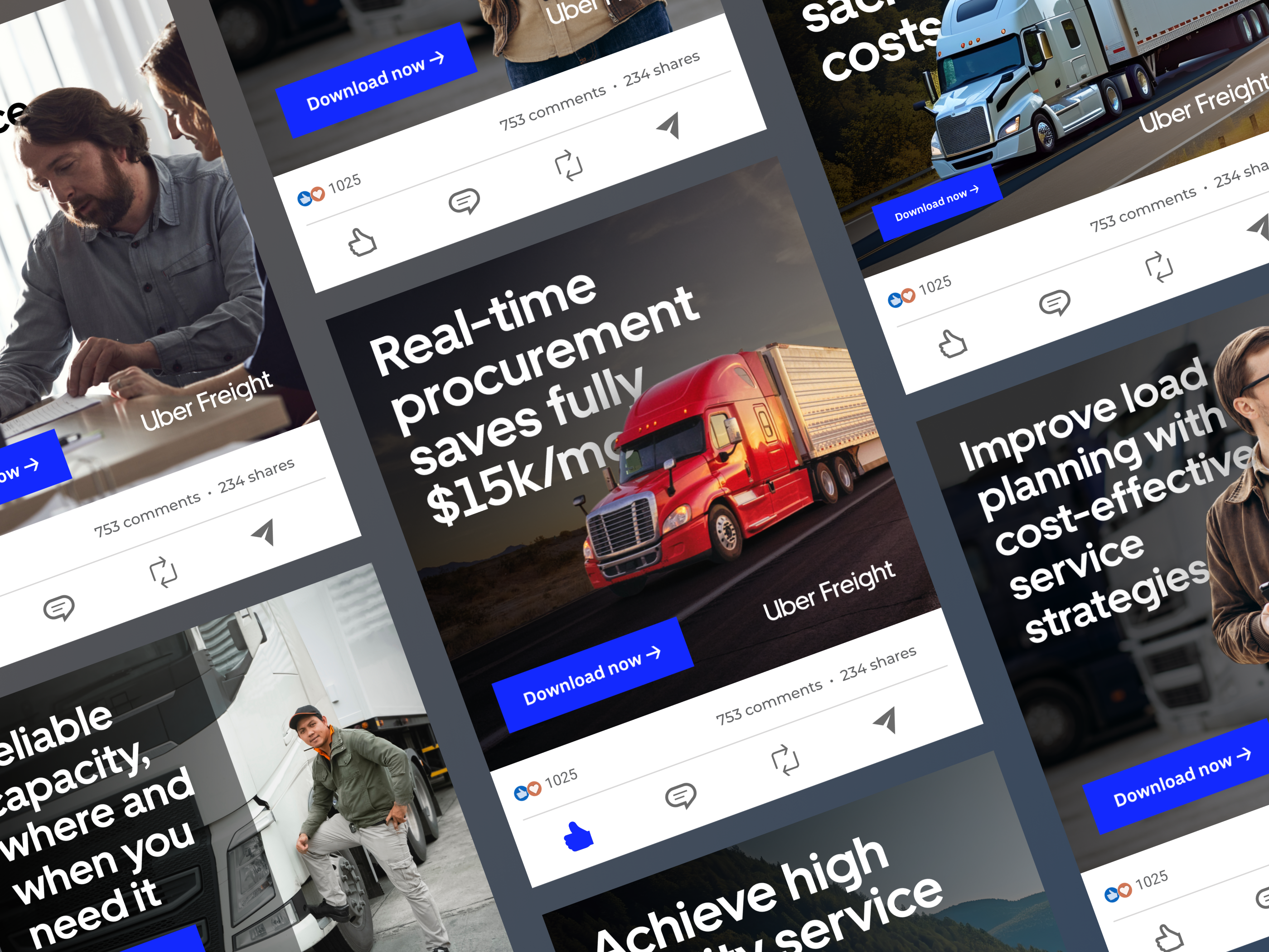 Freight Shipping LinkedIn Ads
