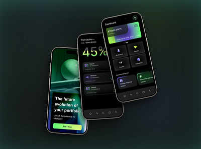 Financial App - Transactions creativeui flat interfacedesign mobileui ui uiux ux visualdesign
