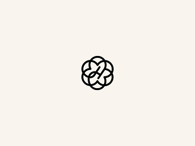 Health Revolution - Logo mark branding flower identity krisdoda logo