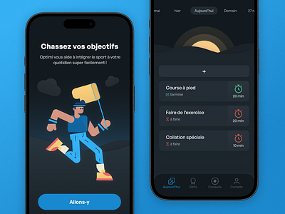 Sport to-do [ mobile app ] - Optimi