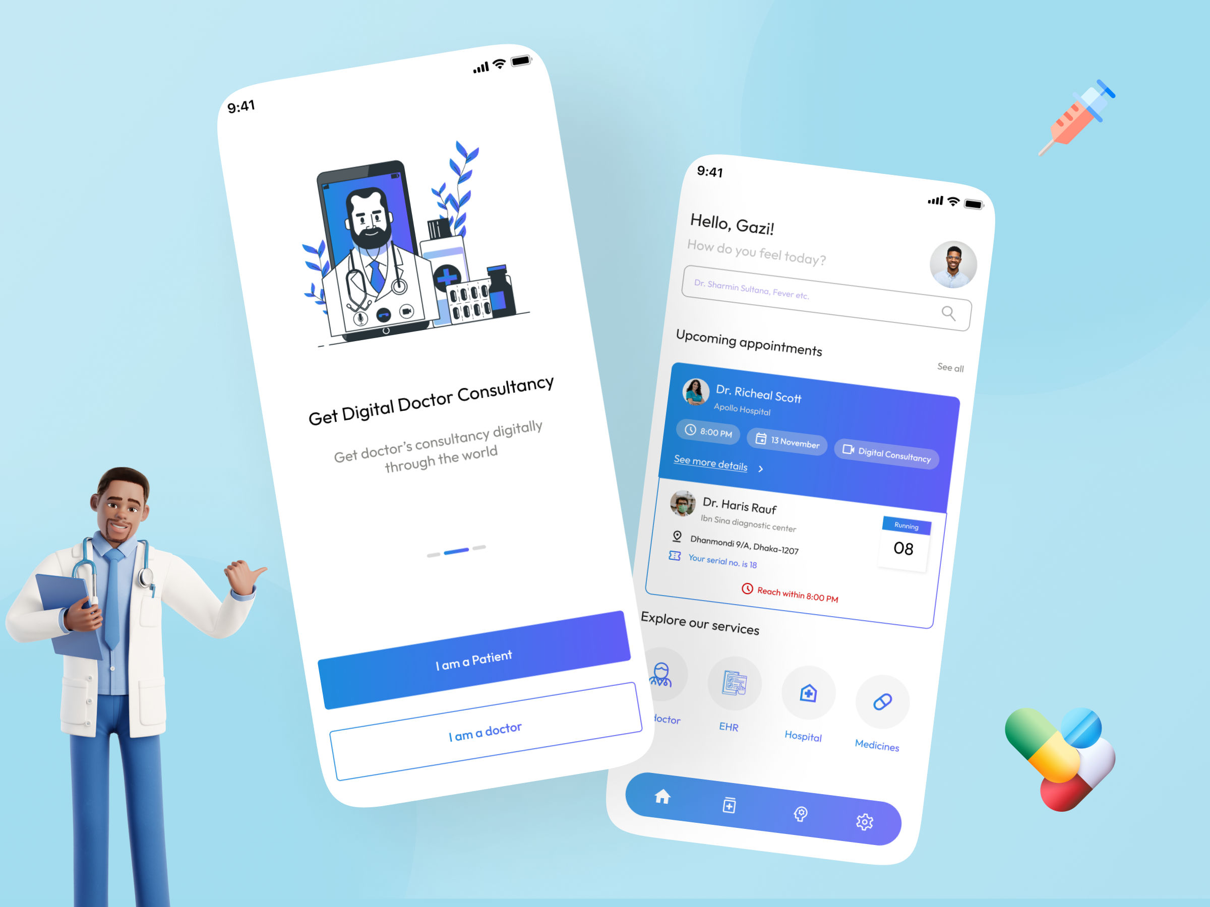 Example of Custom Mobile App UI Design In Figma