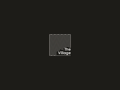 The Village - Logo & Identity branding geometric identity krisdoda logo shopping square village