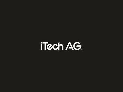 iTech AG identity branding cyber identity itechag krisdoda logotype rebranding tech