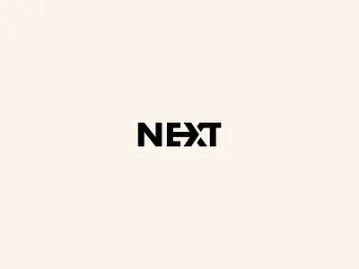 Next logotype arrow branding creative krisdoda logo logotype next typography