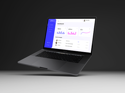 SaaS Dashboard UI Design dashboarddesign dataviz minimaldesign uidesign uxdesign