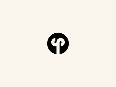 TJS Identity bold branding circle geometric krisdoda logo mark meditation minimal monogram tjs ts