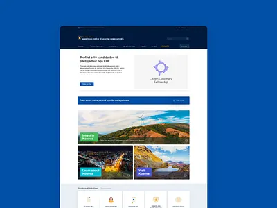 Ministry of Foreign Affairs Website design digital interactive krisdoda responsive ui ux web website