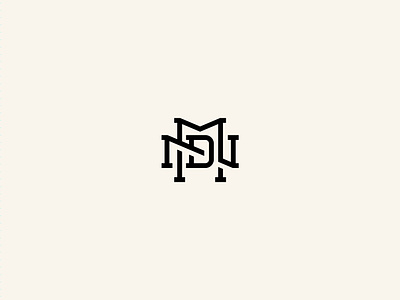 MDN logomark monogram branding creative dnm krisdoda letter m logo mdn monogram nmd type typography