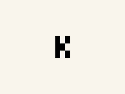K3 logomark bit branding design k3 krisdoda letter k logo number 3 square