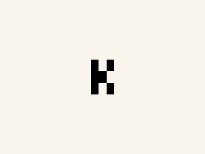 K3 logomark bit branding design k3 krisdoda letter k logo number 3 square