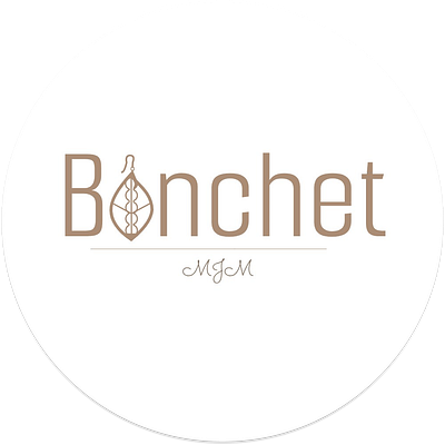 handmade jewelry logo (bonchet) branding graphic design handmade jewelers joyeria logo