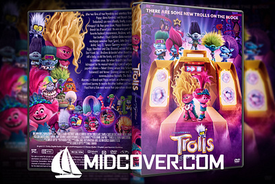 Trolls Band Together (2023) DVD Cover design dvd dvdcover dvdcustomcover photoshop