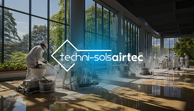 Techni-SolsAirtec - Logo Design & Mobile/Desktop Web Design adobe illustrator adobe photoshop graphic design logo mobile web design web design