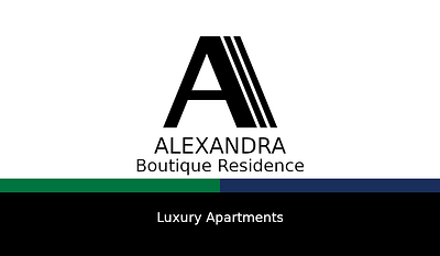 Business Card Alexandra branding design logo