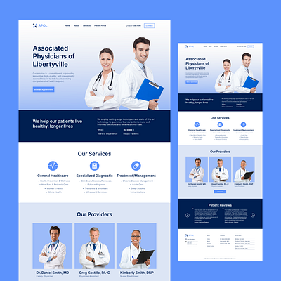 Medical Website Redesign