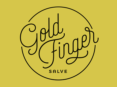 GoldFinger Logo adobe illustrator art direction beauty black branding design dream client gold graphic design identity illustration iratxe creative logo logo design typography