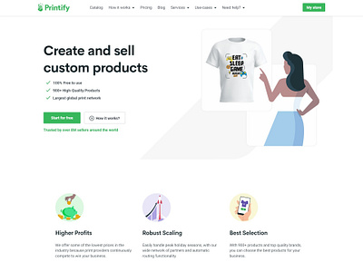 PRINTIFY - BANGLADESH branding colors design graphic design logo ui vector web design