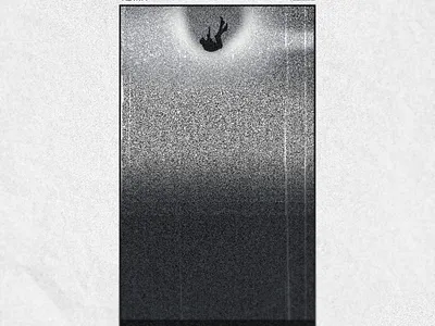 Fallin' design fall fallin falling graphic design grunge grungy illustration movie music poster sea typography vector