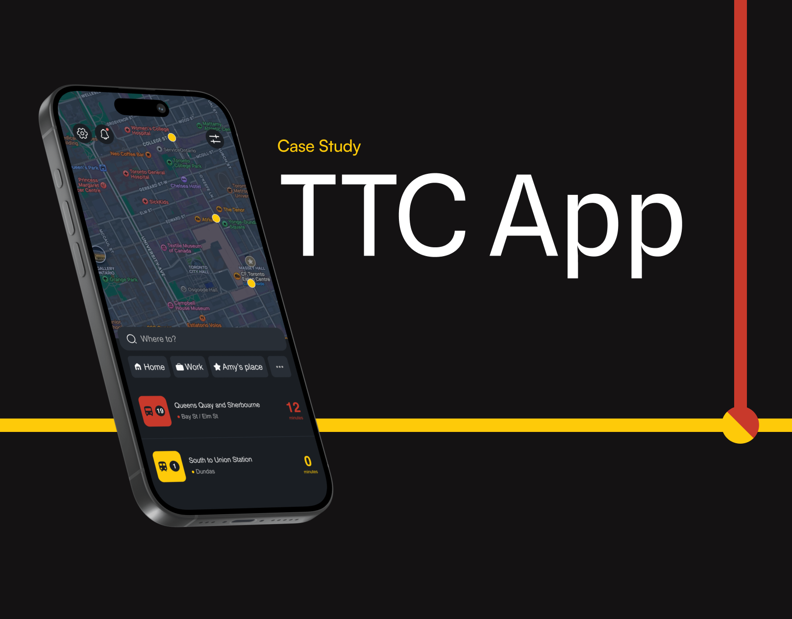 TTC App | Case Study appredesign casestudy creativedesign designprocess designstrategy interactiondesign mobileappdesign transportationapp uiux userexperience userinterface userresearch uxdesign uxuicommunity