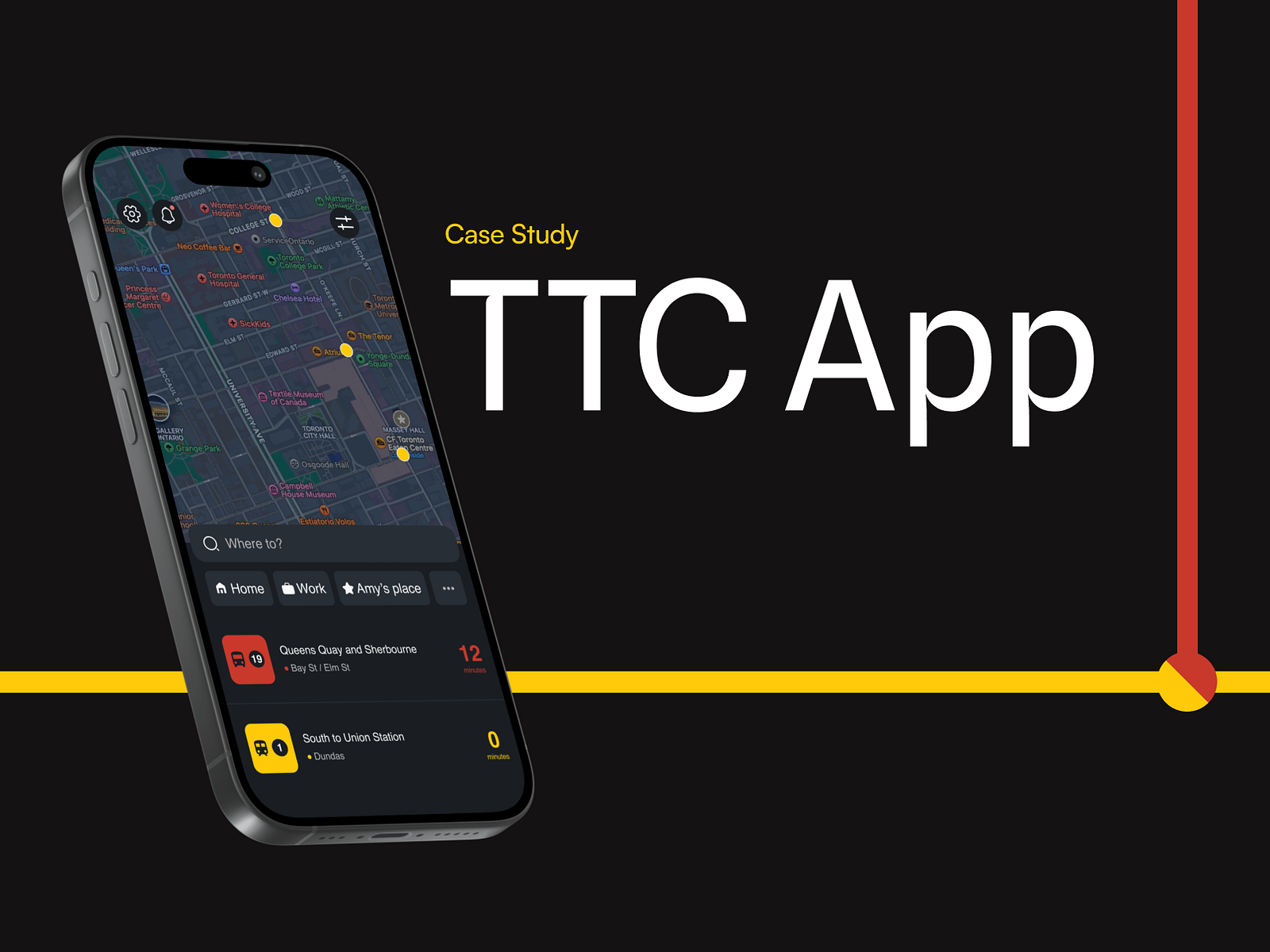 TTC App Case Study by Ivan Fedyashin on Dribbble
