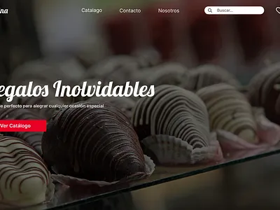 E-commerce Dulcina ui ux web design