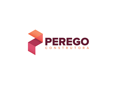 Perego Building Company logo design