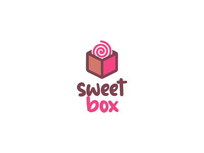 Sweet Box Candy Shop Logo Design