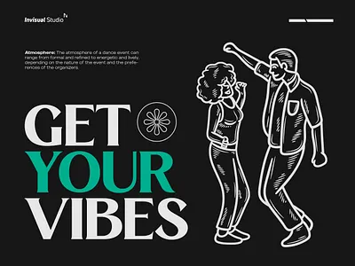 Dancing People Illustration Canva Element app branding design graphic design illustration logo typography ui ux vector
