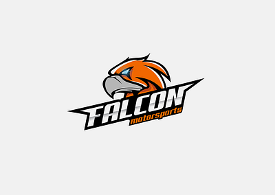 Falcon e-sports team logo and car paint scheme (iRacing)