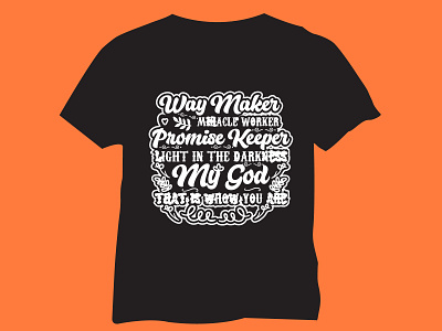 Typography T-shirt Design positive