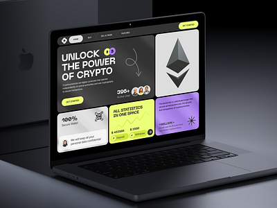 Crypto Currency Exchange & Currency Converter Website UI Design bitcoin blockchain crypto marketplace cryptocurrency digitalassets exchange marketplace orbixstudio trade