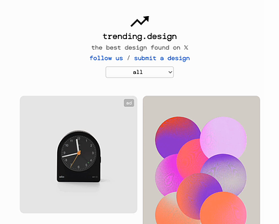 Trending Design [New Website] bento design graphic design inspiration motion graphics scroll ui web design