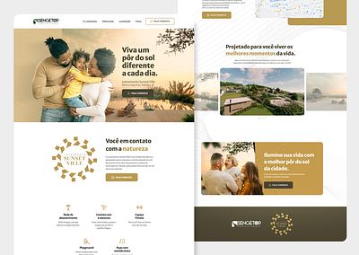 Sunset Ville landing page