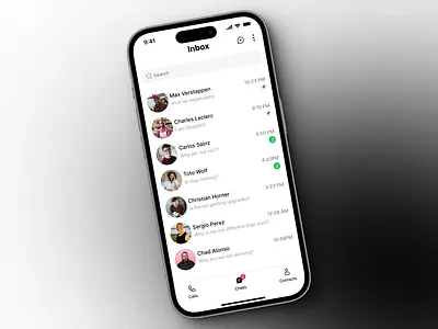 Chat list redesign branding design graphic design illustration logo productdesign ui uiux ux vector