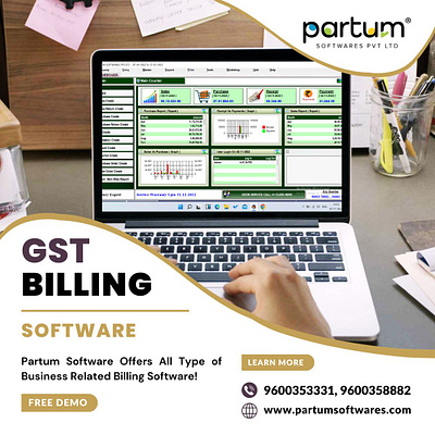 Role of GST Software in Tax Compliance - Partum Software's bill software billing software billing software erode branding erode software company gst gst bill software gst billing gst billing software gst management gst management software gst software inventory management inventory software