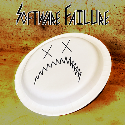Software Failure Album Cover branding graphic design