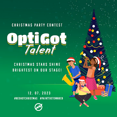 OptiGot Talent Simple Chistmas Animation 2d animation abreil studio animation bryan bryan canete canete christmas christmas animation gif gif christmas motion animation motion graphics