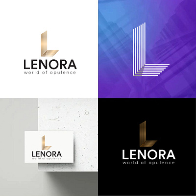 Lenora Logo Development branding branding agency design graphic graphic design graphicdesign illustrator logo logoconcept