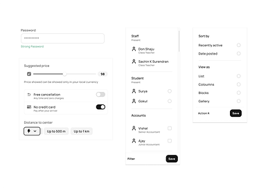 Forms UI forms