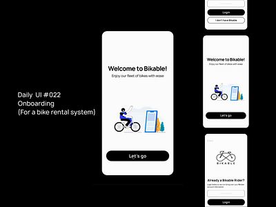 Daily UI #023 - Onboarding daily ui ui ux