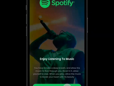 Spotify Music App Design and Prototype app appdesign design figma highfedality learningeveryday mobile mobiledesign spotify spotifyappdesign supportme ui uiux uiuxdesign uiuxdesigner ux