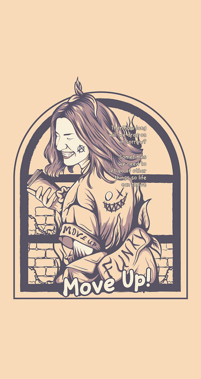 Move Up animation design graphic design illustration vector