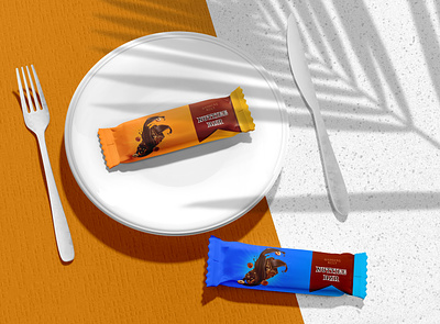 NUTTIEE BAR almonds attractive branding chocolate crunchy design energy bar energy booster figma graphic design illustration nutrition nuts product product design self branding snacktime treat yourself