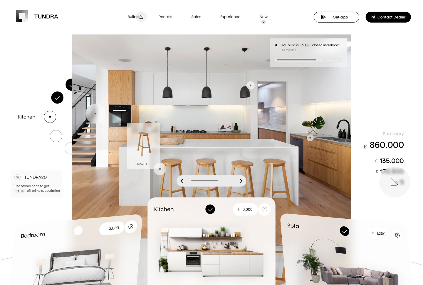 Example of Premium E Commerce Website + Development