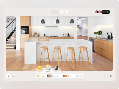 Interior.ai | Set Render Ambience 3d ai app architecture artificial intelligence breadcrumb canvas chatgpt clean gpt interior interior design modern product product design render simple time web web app