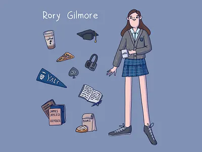 Character illustration cartoon cartoon character character design character illustration digital illustration editorial illustration fanart girl illustration school girl school illustration