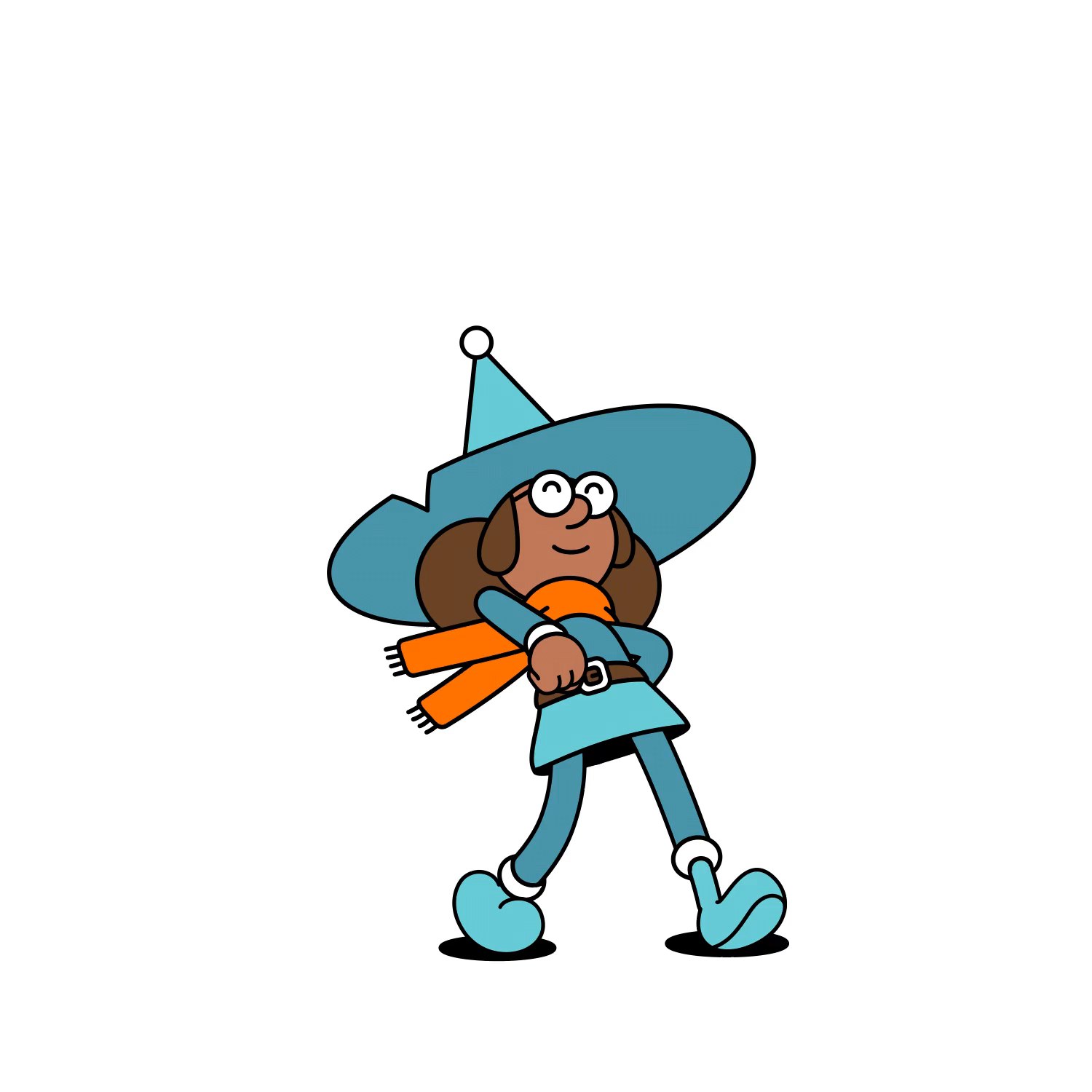 Happy Walk. 🧙‍♂️ by Bhautik Goti on Dribbble