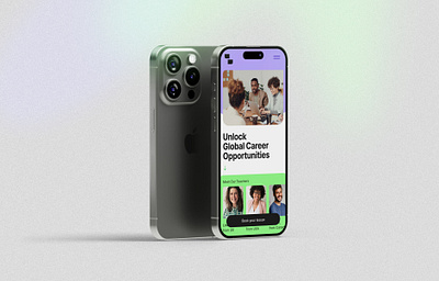 Concept (Ux&Ui Language app) app design flat design green light product design product ideation purple ui ux