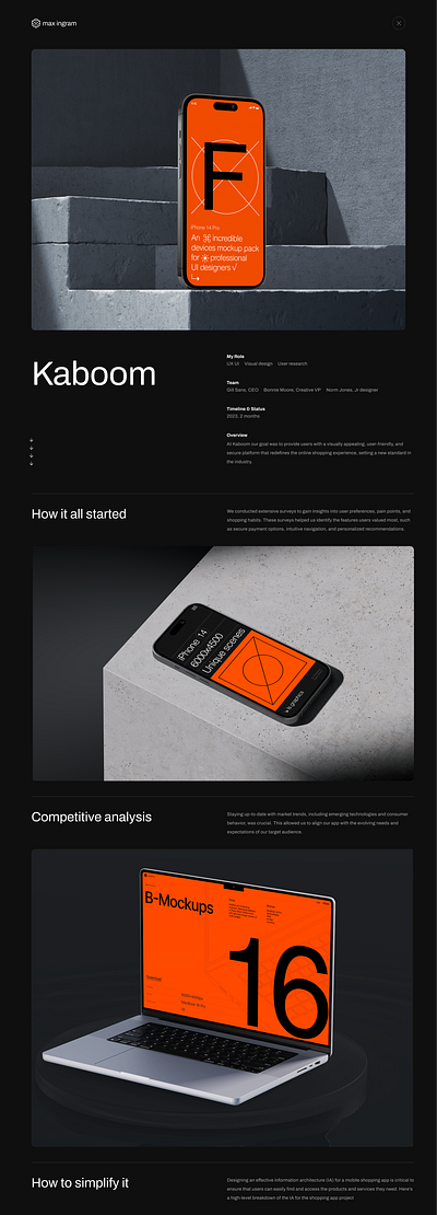 Framer portfolio template framer portfolio template ui webdesign